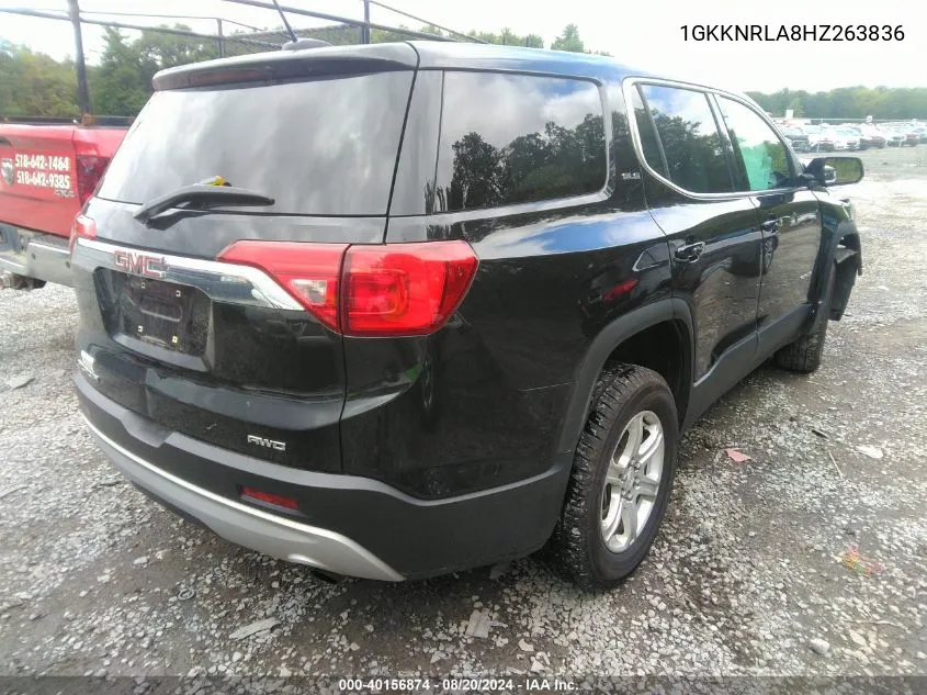 1GKKNRLA8HZ263836 2017 GMC Acadia Sle-1