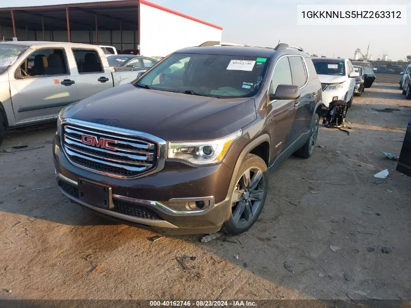 2017 GMC Acadia Slt-2 VIN: 1GKKNNLS5HZ263312 Lot: 40162746