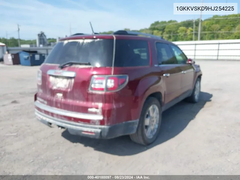 1GKKVSKD9HJ254225 2017 GMC Acadia Limited