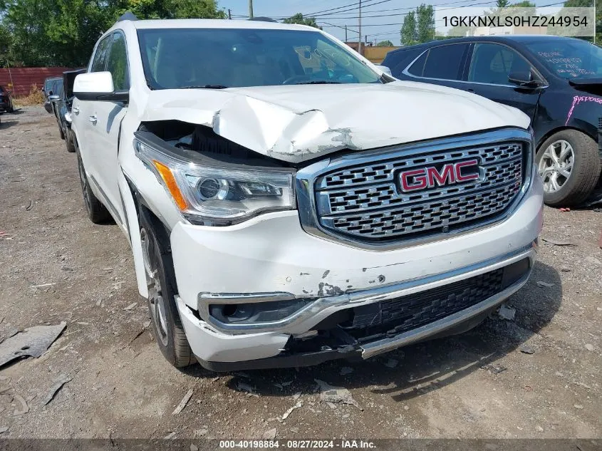 1GKKNXLS0HZ244954 2017 GMC Acadia Denali