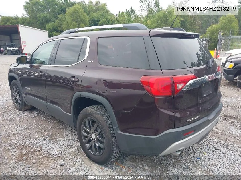 1GKKNMLS4HZ213219 2017 GMC Acadia Slt-1