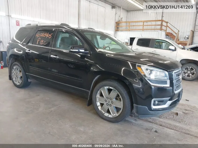 2017 GMC Acadia Limited VIN: 1GKKVSKD1HJ141269 Lot: 40265405