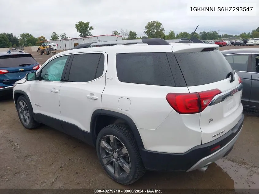 2017 GMC Acadia Slt-2 VIN: 1GKKNNLS6HZ293547 Lot: 40279710