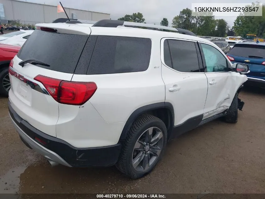 2017 GMC Acadia Slt-2 VIN: 1GKKNNLS6HZ293547 Lot: 40279710