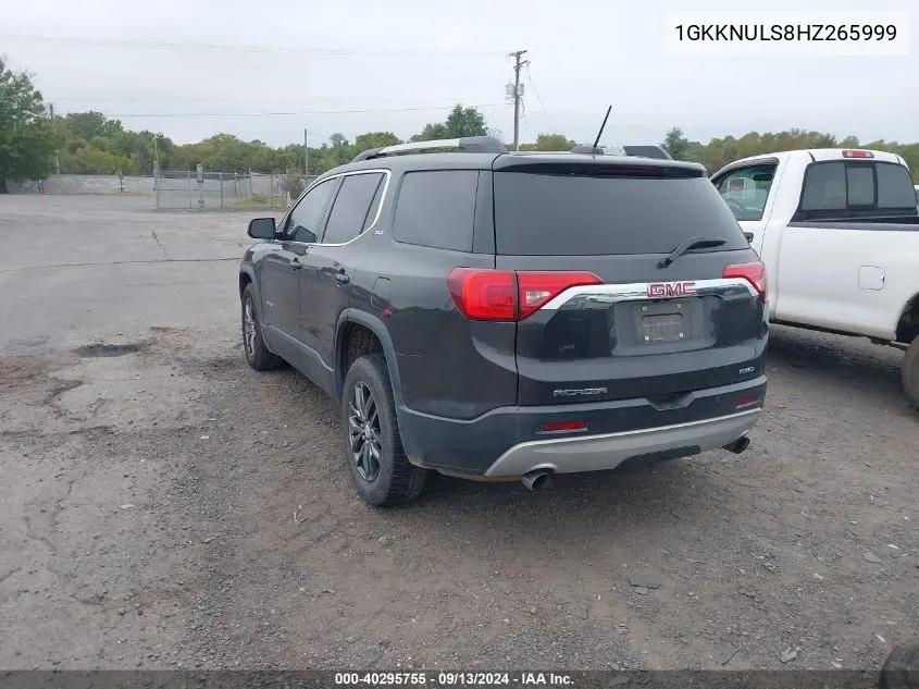 1GKKNULS8HZ265999 2017 GMC Acadia Slt-1