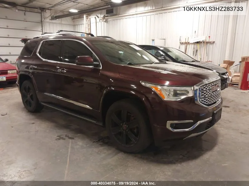 1GKKNXLS3HZ283733 2017 GMC Acadia Denali