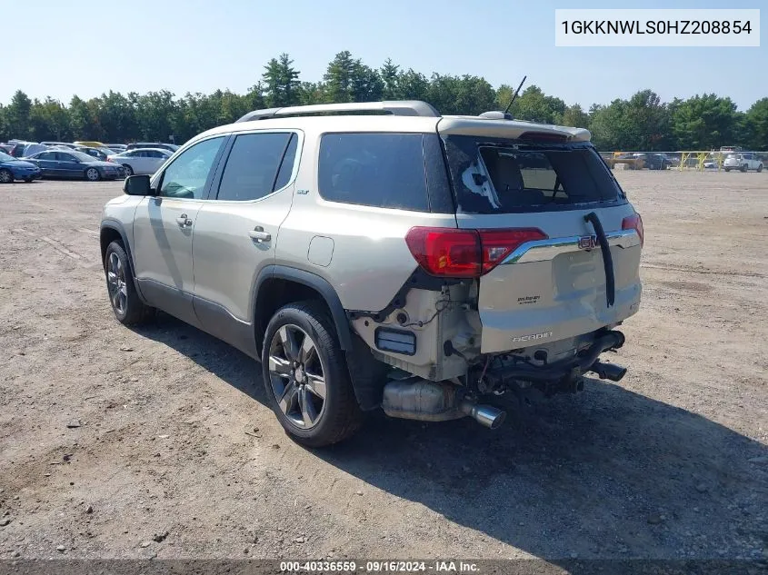 2017 GMC Acadia Slt-2 VIN: 1GKKNWLS0HZ208854 Lot: 40336559