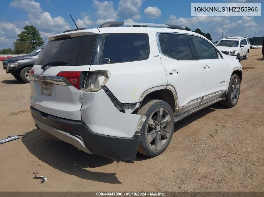 2017 GMC Acadia Slt-2 VIN: 1GKKNNLS1HZ255966 Lot: 40347996