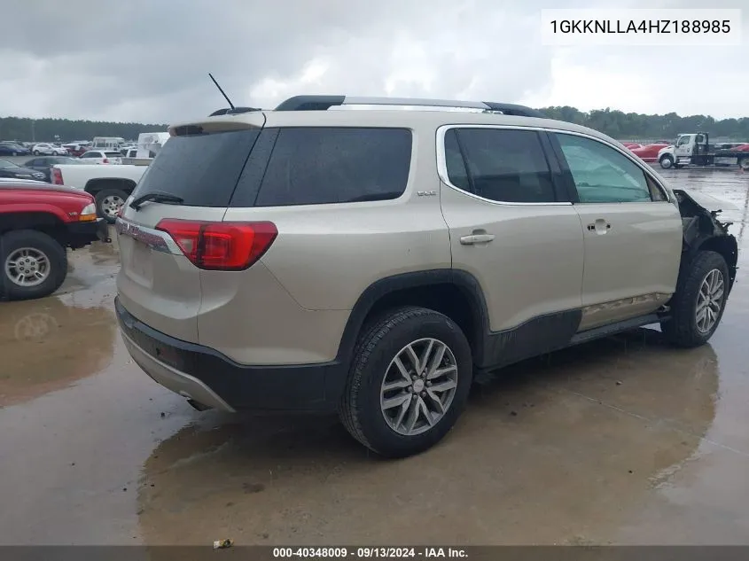 1GKKNLLA4HZ188985 2017 GMC Acadia Sle-2