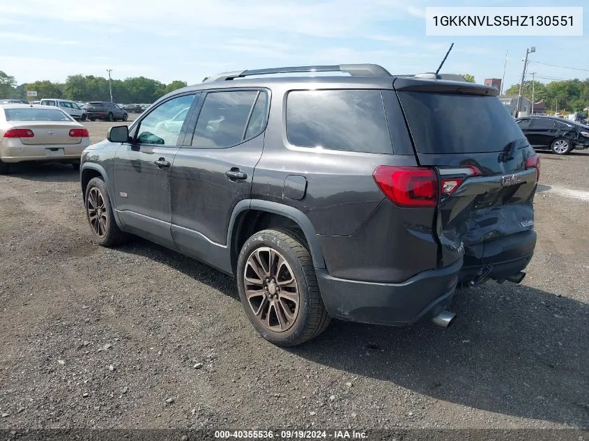 2017 GMC Acadia Slt-1 VIN: 1GKKNVLS5HZ130551 Lot: 40355536