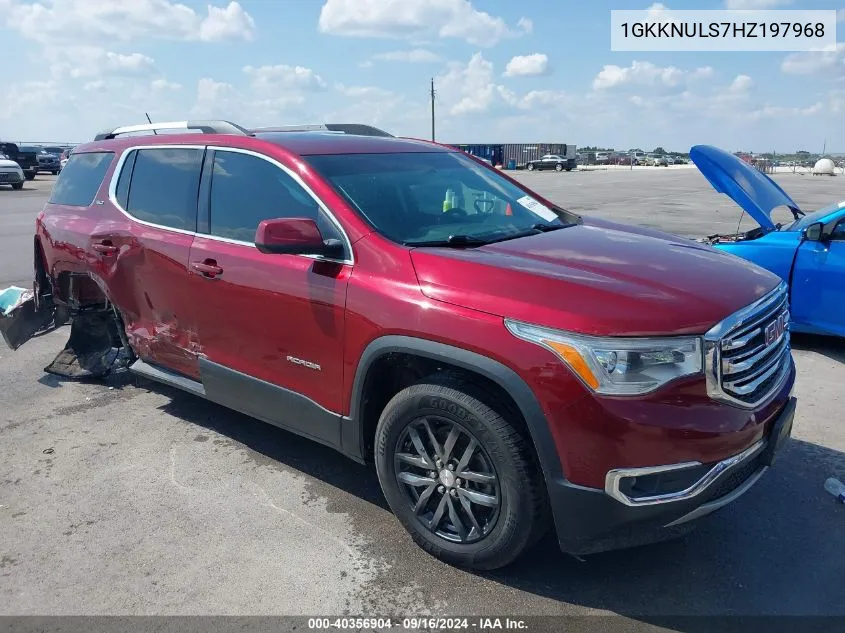 1GKKNULS7HZ197968 2017 GMC Acadia Slt-1