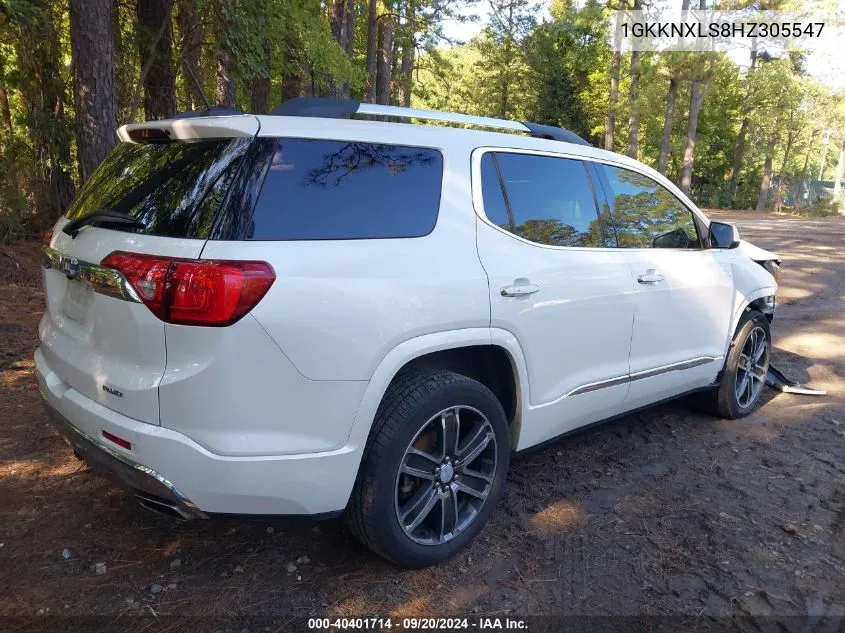 1GKKNXLS8HZ305547 2017 GMC Acadia Denali