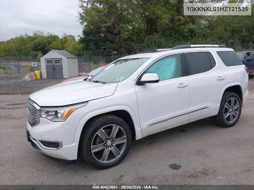 1GKKNXLS1HZ121535 2017 GMC Acadia Denali