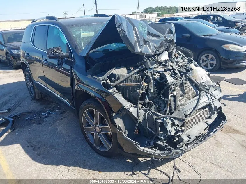 2017 GMC Acadia Denali VIN: 1GKKNPLS1HZ285268 Lot: 40467539