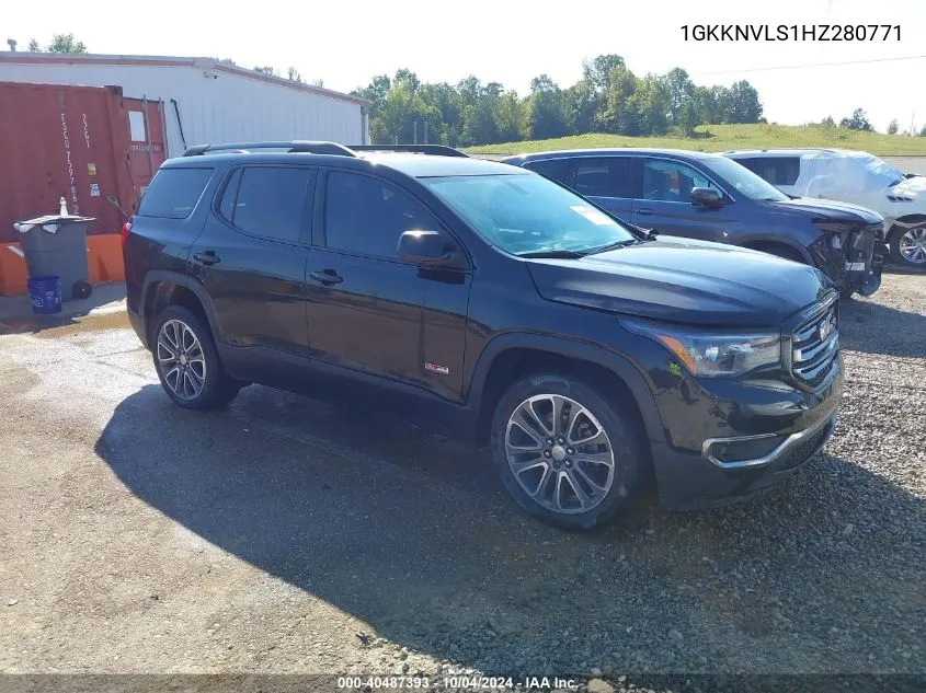 2017 GMC Acadia Slt-1 VIN: 1GKKNVLS1HZ280771 Lot: 40487393