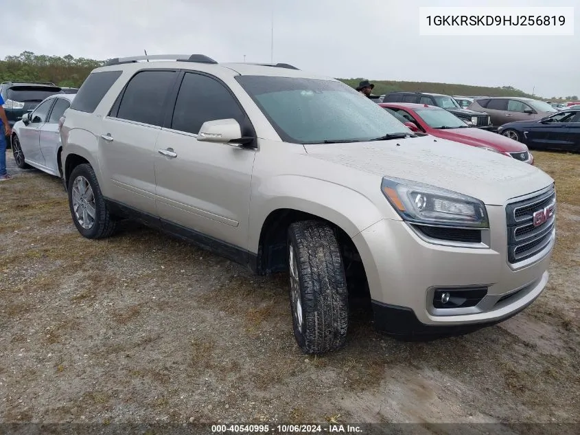 2017 GMC Acadia Limited VIN: 1GKKRSKD9HJ256819 Lot: 40540995