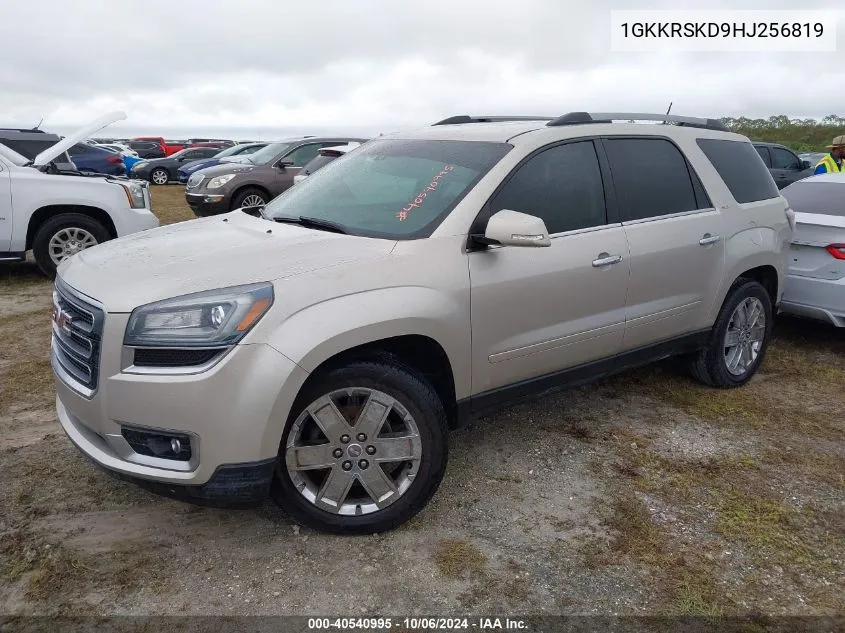 2017 GMC Acadia Limited VIN: 1GKKRSKD9HJ256819 Lot: 40540995