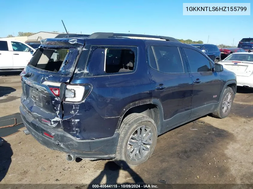 2017 GMC Acadia All Terrain VIN: 1GKKNTLS6HZ155799 Lot: 40544115