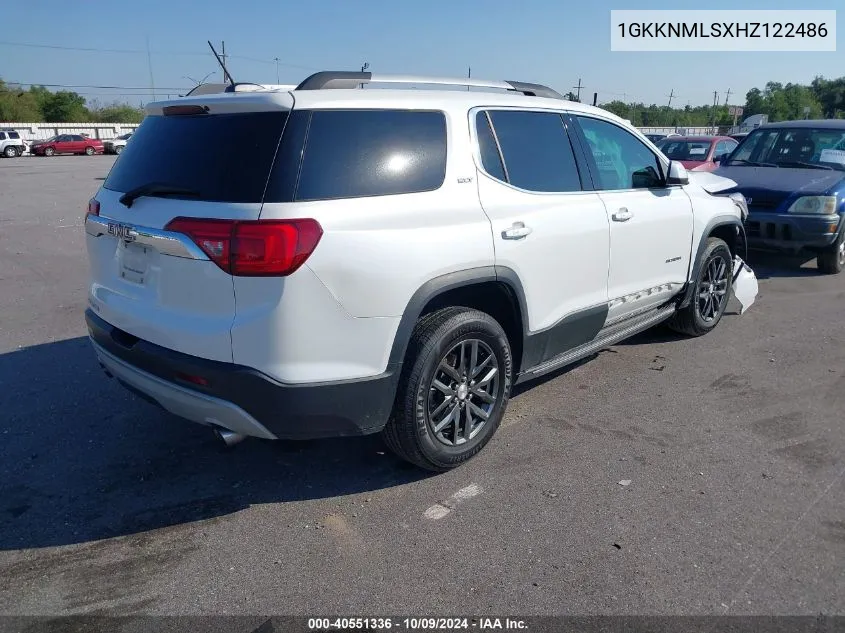 1GKKNMLSXHZ122486 2017 GMC Acadia Slt-1