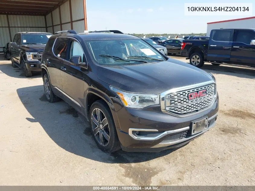 2017 GMC Acadia Denali VIN: 1GKKNXLS4HZ204134 Lot: 40554591