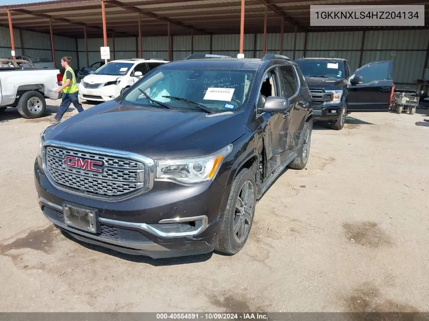 2017 GMC Acadia Denali VIN: 1GKKNXLS4HZ204134 Lot: 40554591