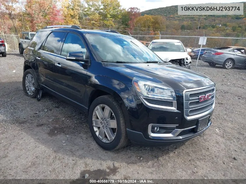 2017 GMC Acadia Limited VIN: 1GKKVSKD6HJ293774 Lot: 40558779