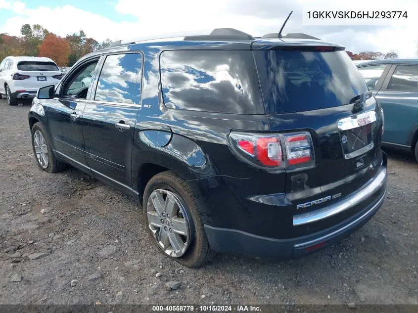 1GKKVSKD6HJ293774 2017 GMC Acadia Limited