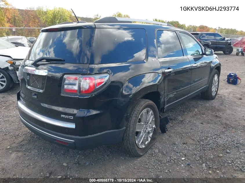 1GKKVSKD6HJ293774 2017 GMC Acadia Limited