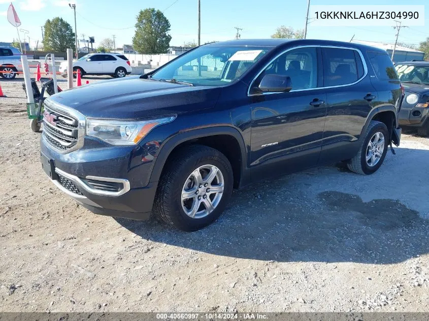 2017 GMC Acadia Sle-1 VIN: 1GKKNKLA6HZ304990 Lot: 40560997