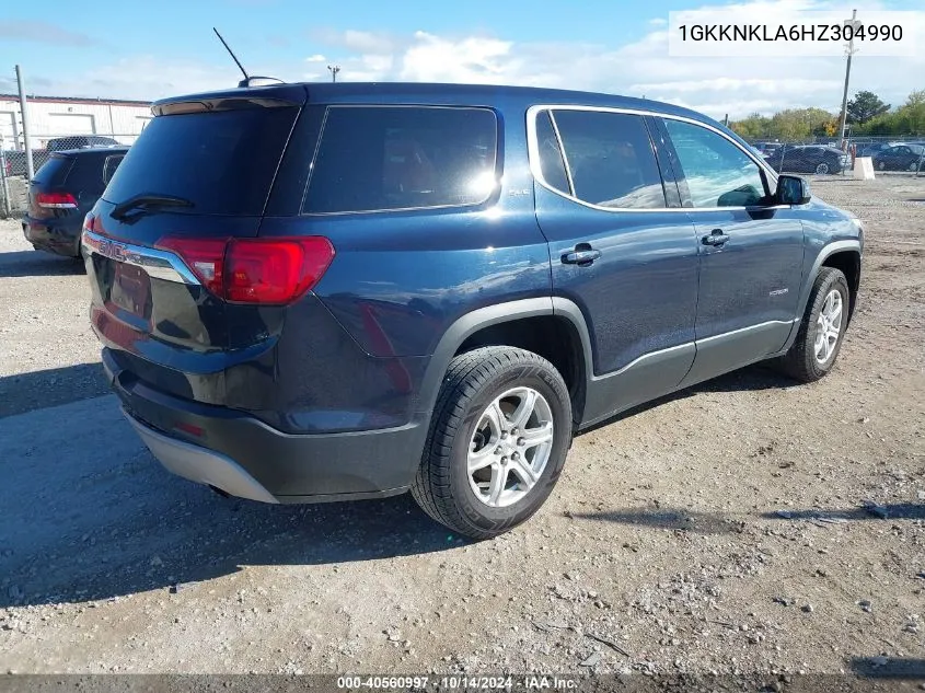 2017 GMC Acadia Sle-1 VIN: 1GKKNKLA6HZ304990 Lot: 40560997