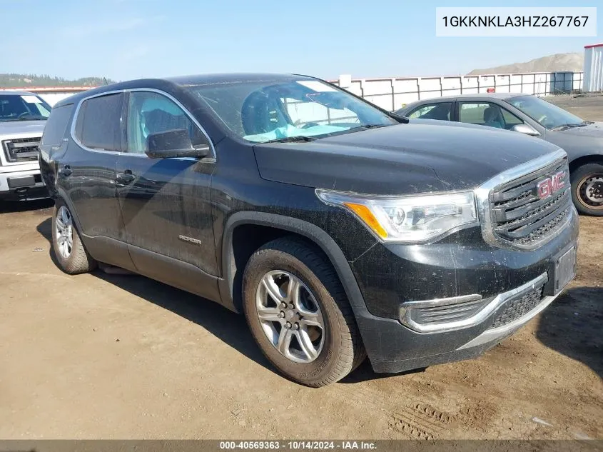 1GKKNKLA3HZ267767 2017 GMC Acadia Sle-1