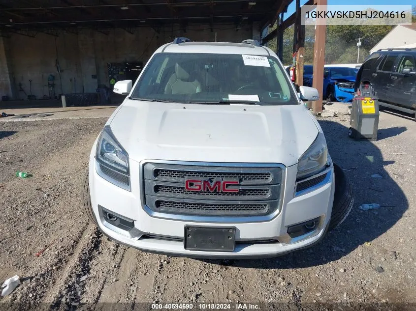 1GKKVSKD5HJ204616 2017 GMC Acadia Limited