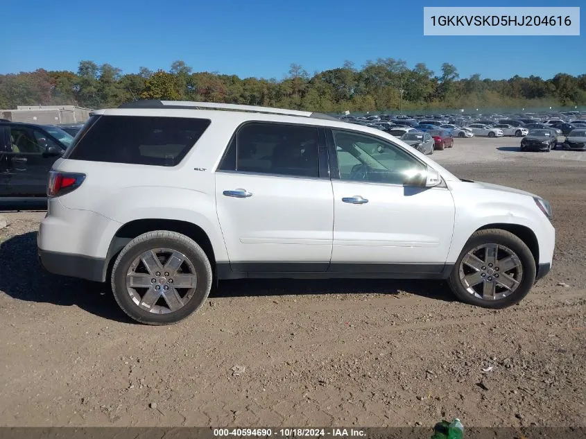 1GKKVSKD5HJ204616 2017 GMC Acadia Limited