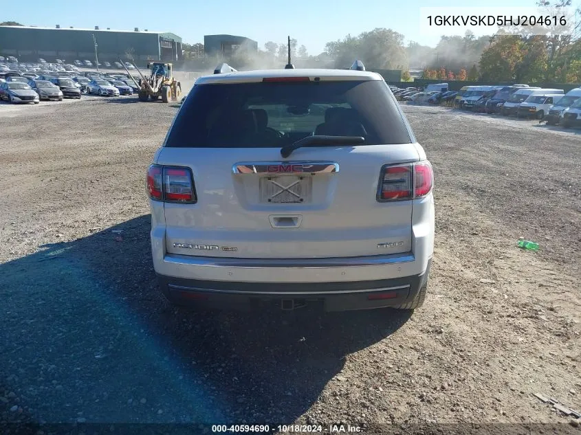 1GKKVSKD5HJ204616 2017 GMC Acadia Limited