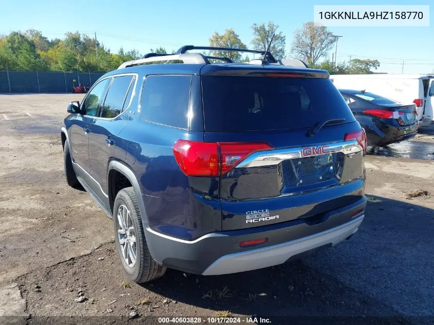 2017 GMC Acadia Sle-2 VIN: 1GKKNLLA9HZ158770 Lot: 40603828