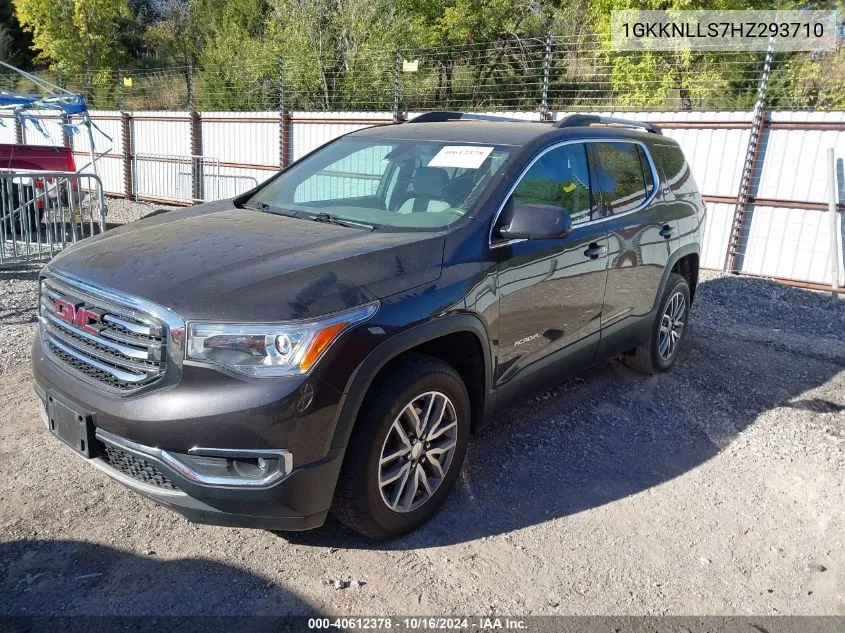 2017 GMC Acadia Sle-2 VIN: 1GKKNLLS7HZ293710 Lot: 40612378