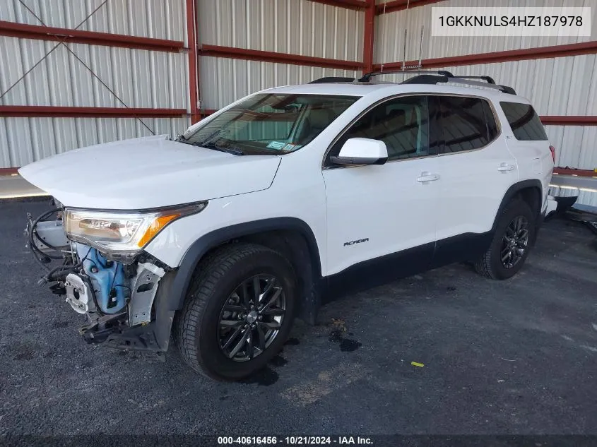 1GKKNULS4HZ187978 2017 GMC Acadia Slt-1