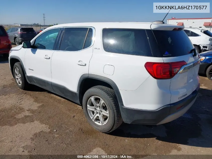 1GKKNKLA6HZ170577 2017 GMC Acadia Sle-1