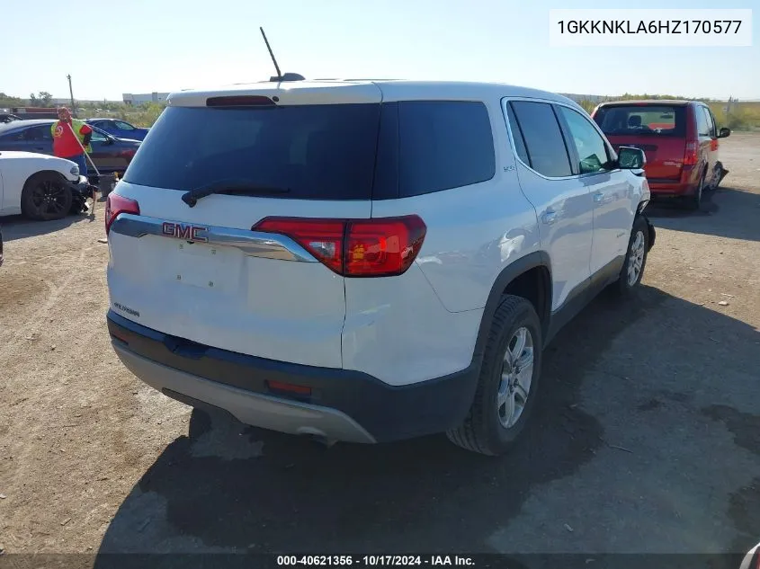 1GKKNKLA6HZ170577 2017 GMC Acadia Sle-1