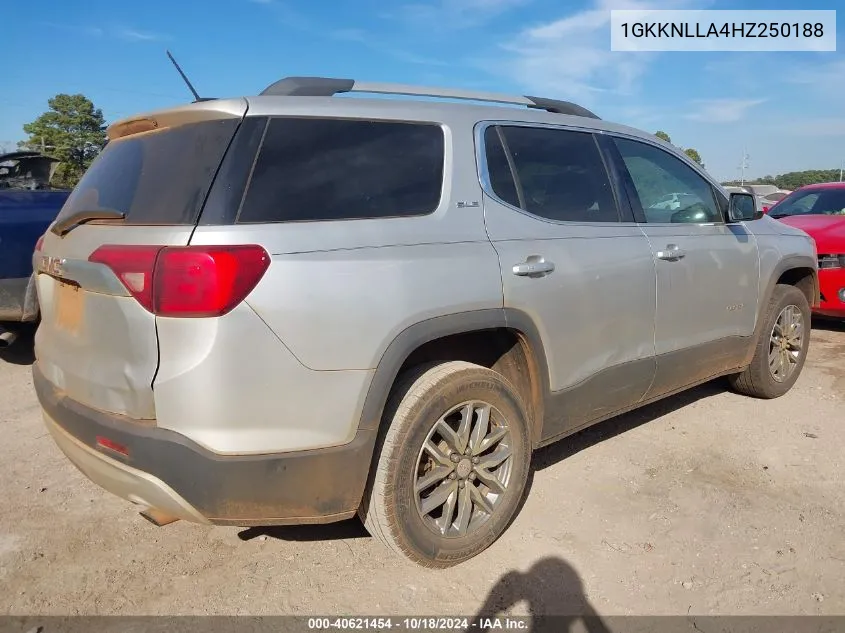 1GKKNLLA4HZ250188 2017 GMC Acadia Sle-2