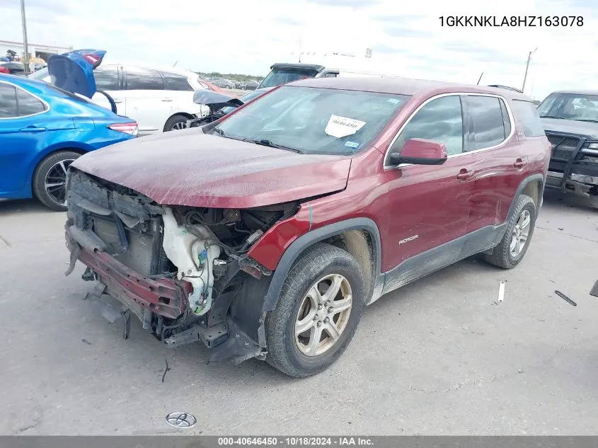 1GKKNKLA8HZ163078 2017 GMC Acadia Sle-1