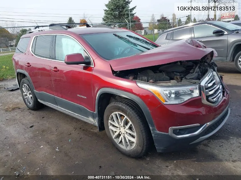 1GKKNSLS0HZ183513 2017 GMC Acadia Sle-2