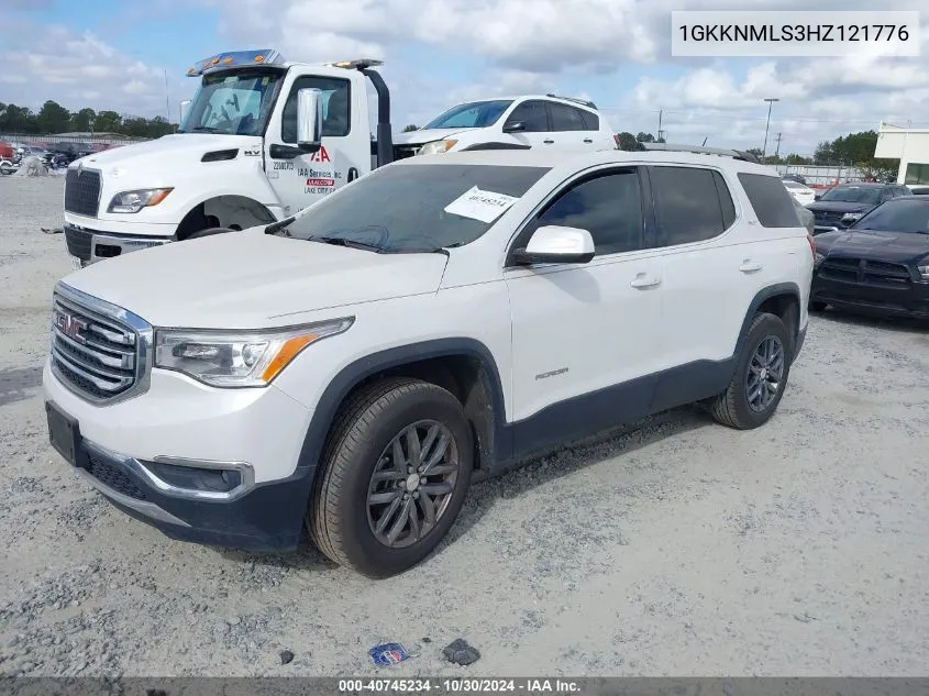 2017 GMC Acadia Slt-1 VIN: 1GKKNMLS3HZ121776 Lot: 40745234