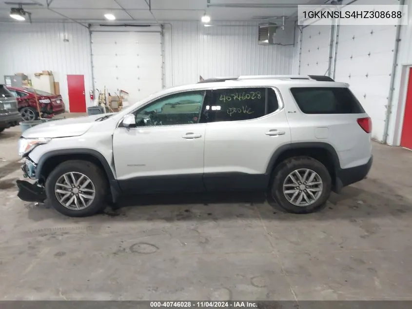 2017 GMC Acadia Sle-2 VIN: 1GKKNSLS4HZ308688 Lot: 40746028