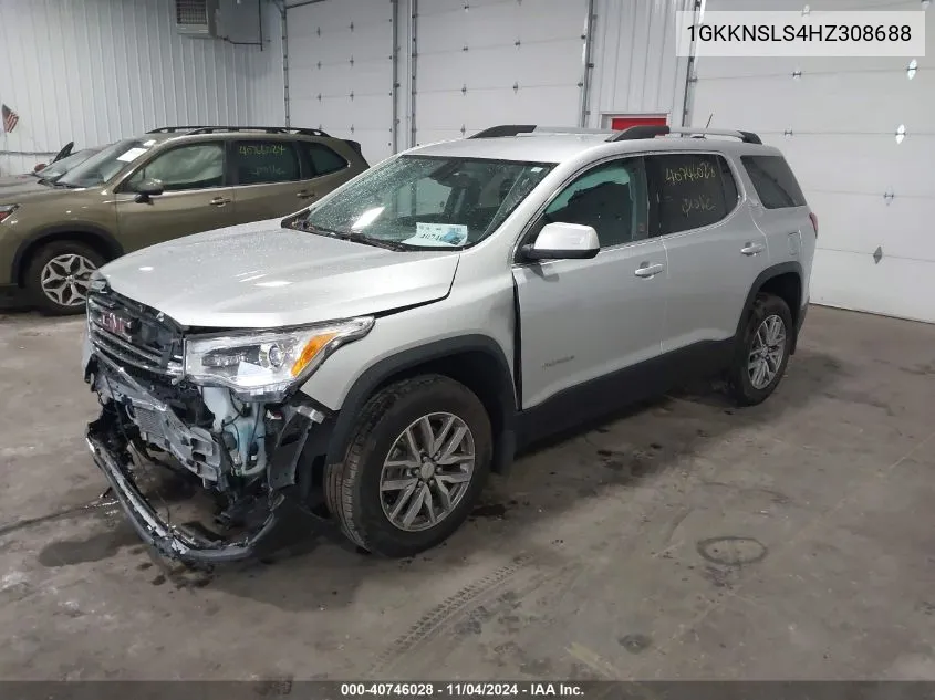 2017 GMC Acadia Sle-2 VIN: 1GKKNSLS4HZ308688 Lot: 40746028