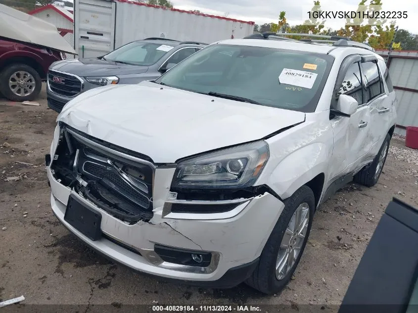 1GKKVSKD1HJ232235 2017 GMC Acadia Limited