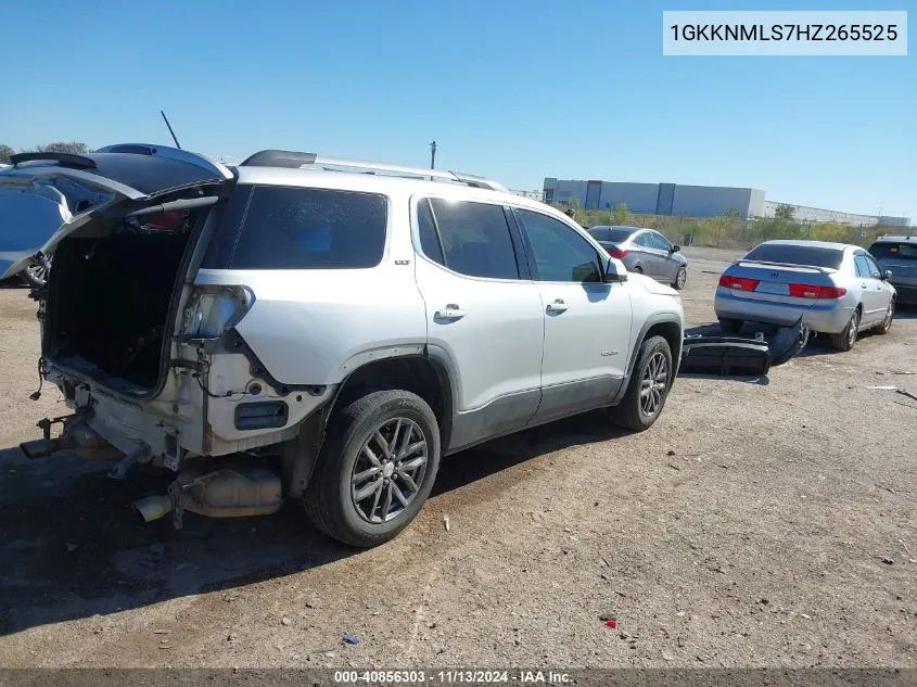 2017 GMC Acadia Slt-1 VIN: 1GKKNMLS7HZ265525 Lot: 40856303