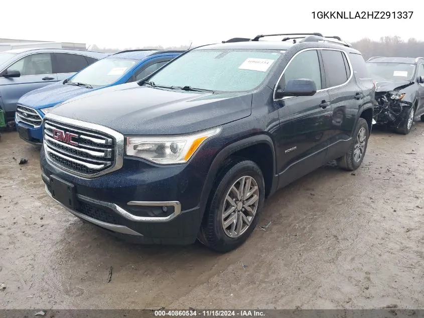 2017 GMC Acadia Sle-2 VIN: 1GKKNLLA2HZ291337 Lot: 40860534