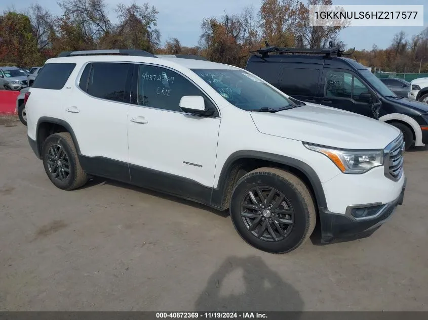 2017 GMC Acadia Slt-1 VIN: 1GKKNULS6HZ217577 Lot: 40872369