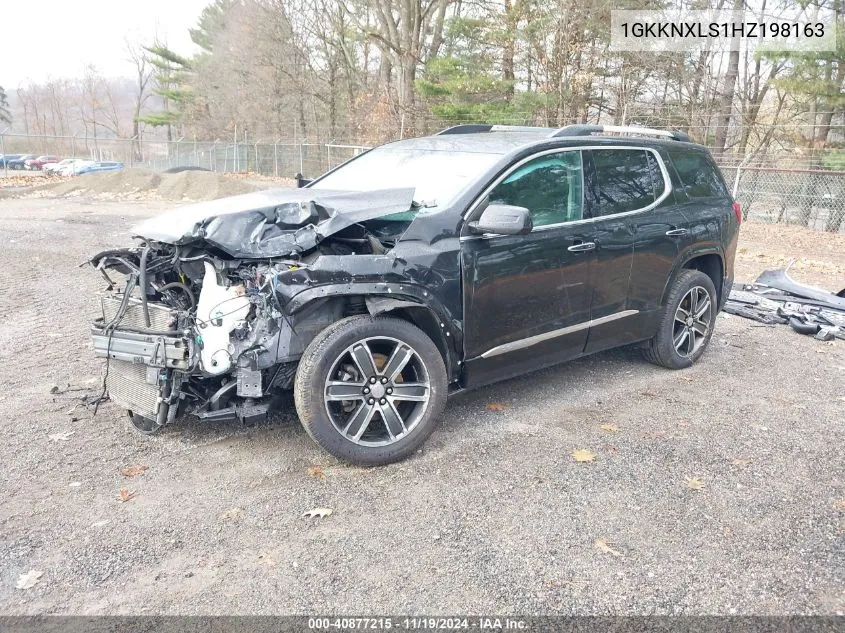 2017 GMC Acadia Denali VIN: 1GKKNXLS1HZ198163 Lot: 40877215